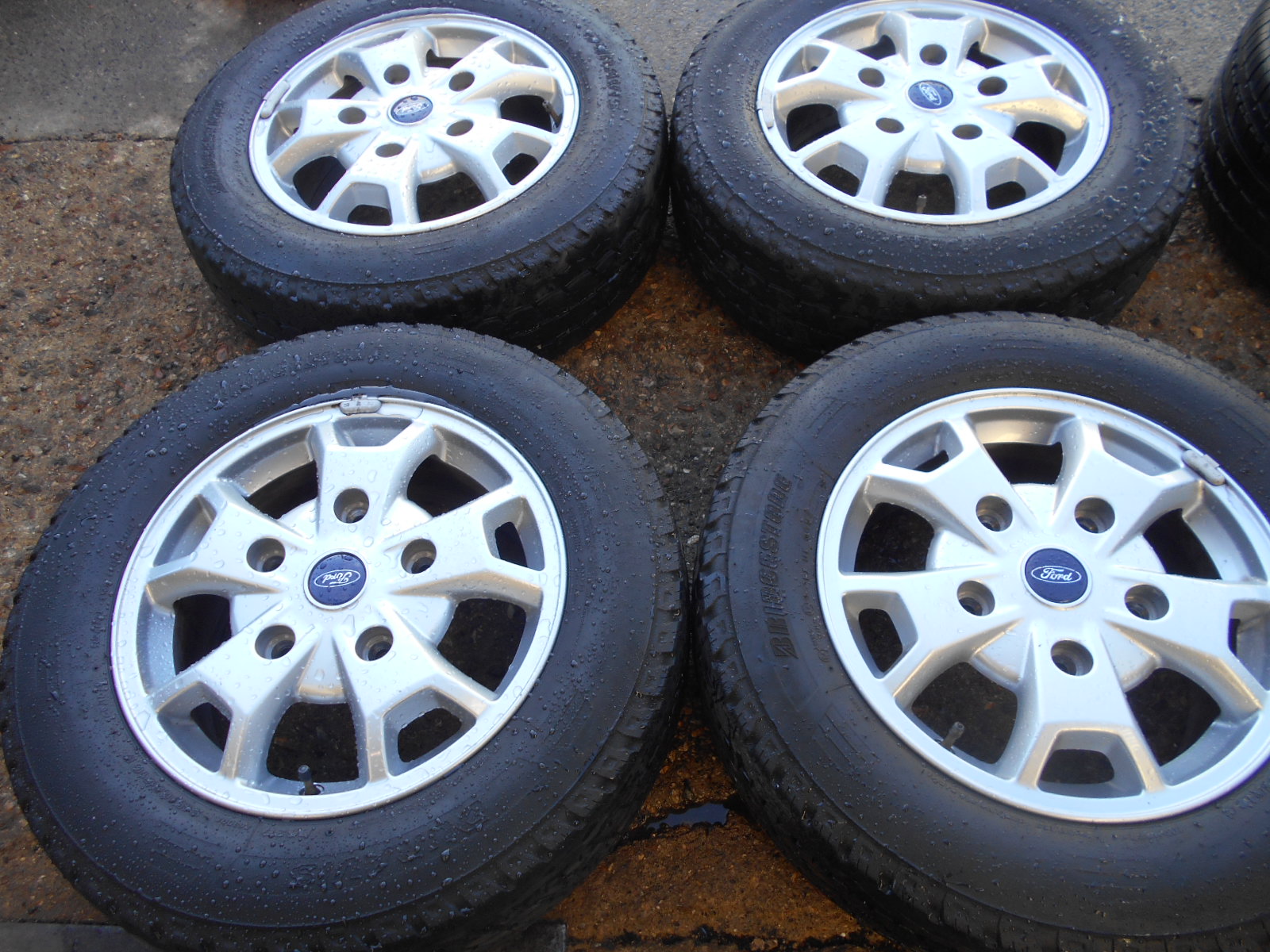 genuine ford transit custom sport alloy wheels