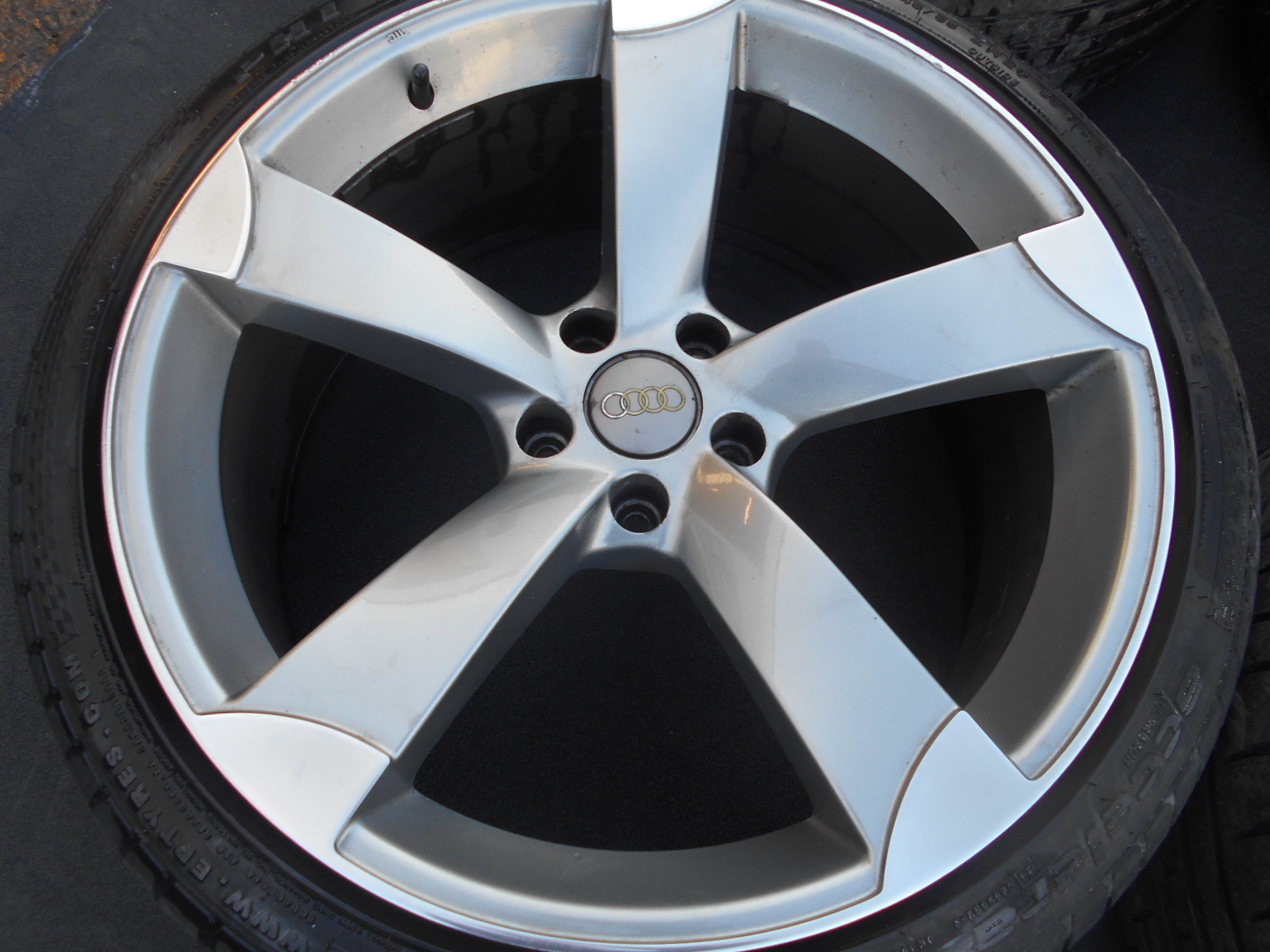 Audi Rotor Style Alloy Wheels Tyres Performance Wheels And Tyres