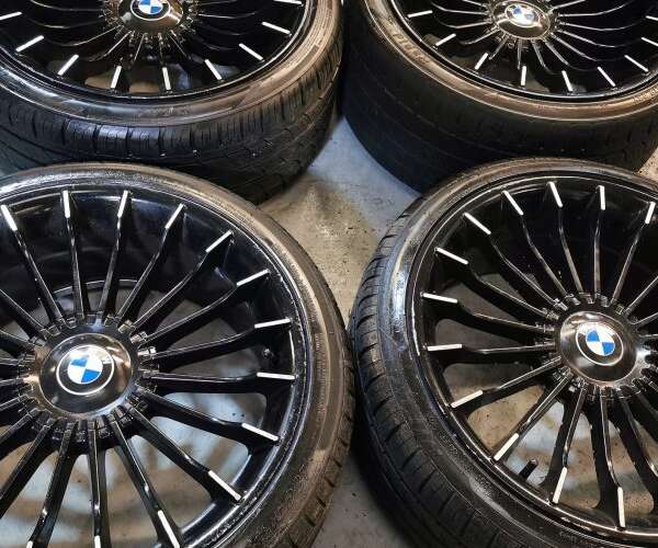 19" BMW ALPINA STYLE CONCAVE ALLOY WHEELS / TYRES