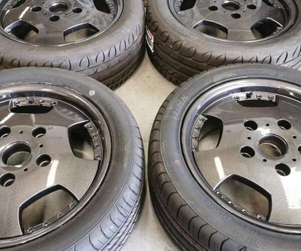 18" FORD TRANSIT CALIBRE ALLOY WHEELS / NEW TYRES