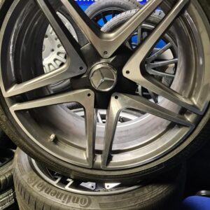 19" GENUINE MERCEDES AMG C63S ALLOY WHEELS / TYRES