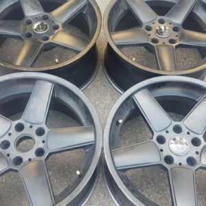 18" GENUINE RH AC SCHNITZER ALLOY WHEELS X 4