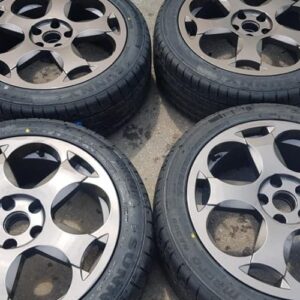 18" LAMBORGHINI STYLE ALLOY WHEELS / TYRES – NEW – VOLKSWAGEN T4