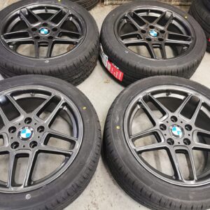 17" Bmw a C Schnitzer Style Alloy Wheels / New Tyres