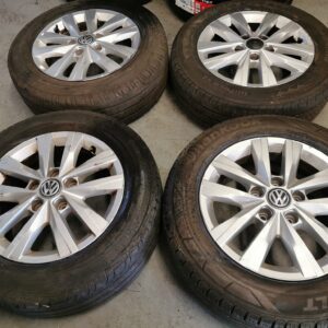 16" Volkswagen T5 Clayton Alloy Wheels / Tyres