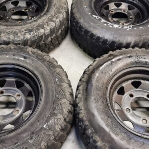 15" WELLER WHEELS / 31 X 9.5 X 15 TYRES – LAND ROVER FITMENT