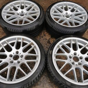 19" BMW CSL STYLE ALLOY WHEELS / TYRES - BMW E46 M3