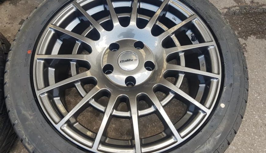 18" CALIBRE T SPORT ALLOY WHEELS / TYRES – VOLKSWAGEN T5 - Image 2