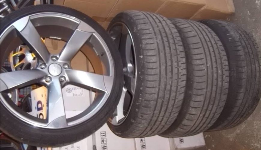20" AUDI ROTOR STYLE ALLOY WHEELS 5 X 112 FITMENT