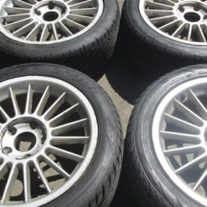 17" BMW ALPINA REPLICA ALLOY WHEELS WITH GOOD TYRES