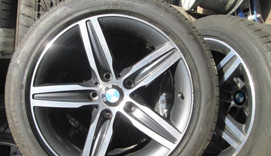 GENUINE BMW 17" 1 SERIES M SPORT 379 STAR SPOKE ALLOY WHEELS TYRES