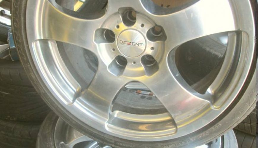 17" DEZENT VOLKSWAGEN GOLF ALLOY WHEELS / TYRES 5 X 100