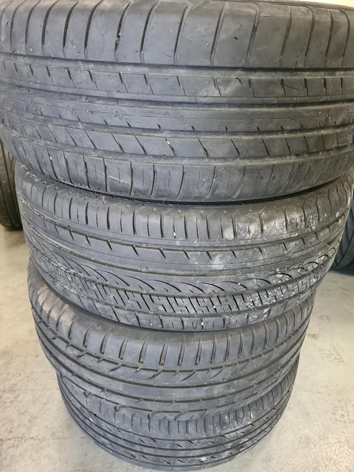 17" Genuine Volkswagen Sportline Alloy Wheels / Tyres - Image 4