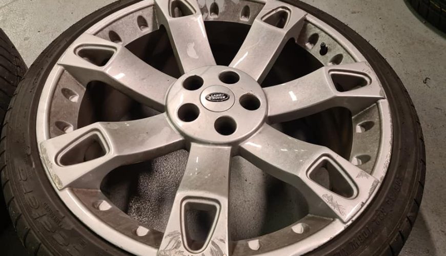 22" RANGE ROVER SPORT 7 ALLOY WHEELS / TYRES - Image 2