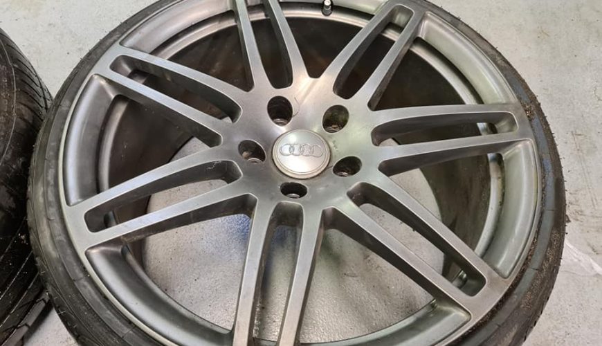 21" GENUINE AUDI LE MANS ALLOY WHEELS / TYRES - Image 3