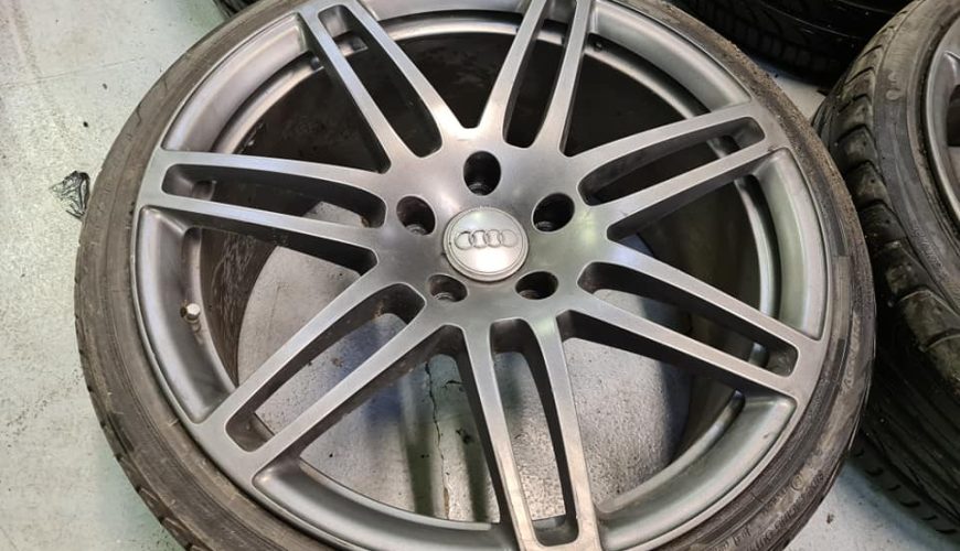21" GENUINE AUDI LE MANS ALLOY WHEELS / TYRES