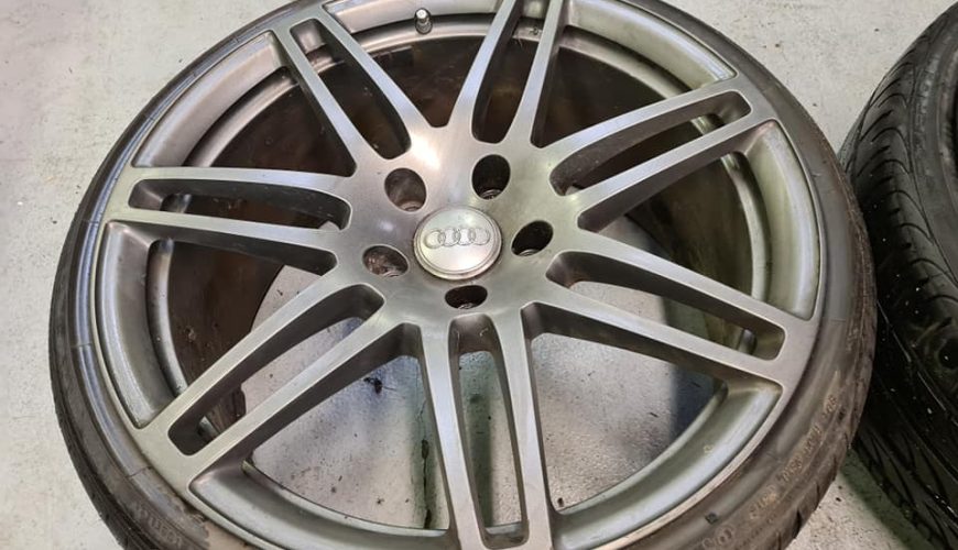 21" GENUINE AUDI LE MANS ALLOY WHEELS / TYRES - Image 2