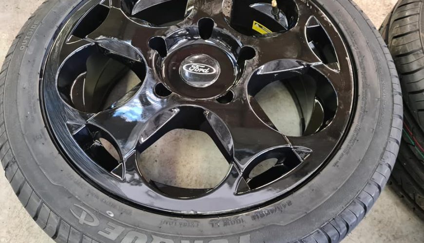18" LAMBORGINI STYLE ALLOY WHEEL / TYRES - FORD TRANSIT - Image 3