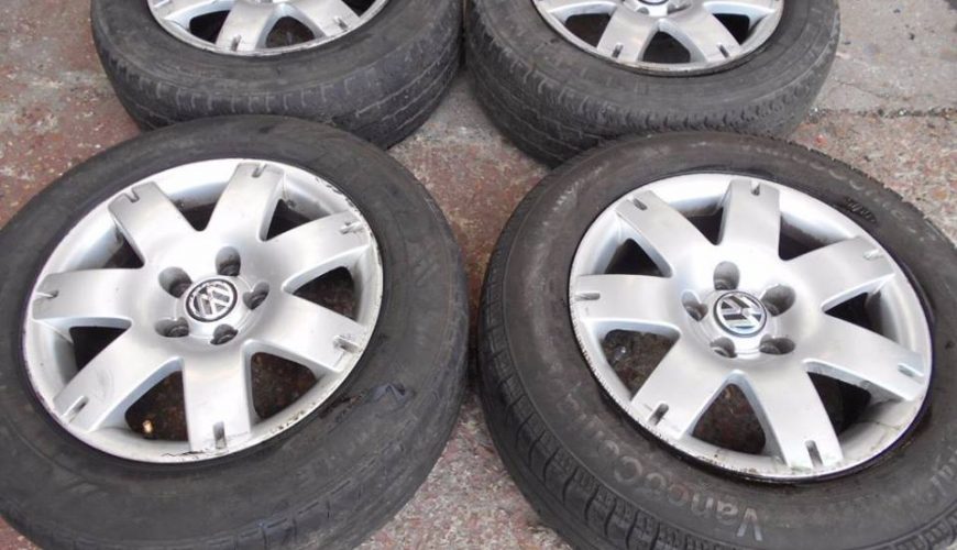 16" GENUINE VOLKSWAGEN T4 ALLOY WHEELS / TYRES
