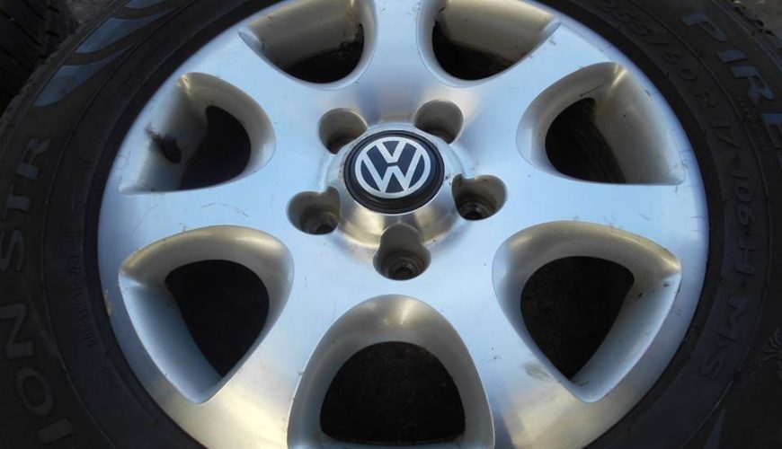 17" GENUINE VOLKSWAGEN TOUAREG ALLOY WHEELS