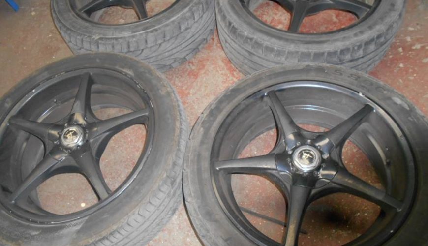 17″ ALLOY WHEELS / TYRES VOLKSWAGEN T4 ETC