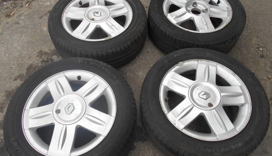 15″ GENUINE RENAULT ALLOY WHEELS / TYRES