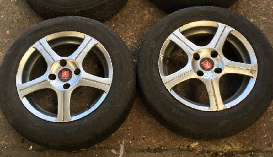 15″ CITROEN ALLOY WHEELS / TYRES