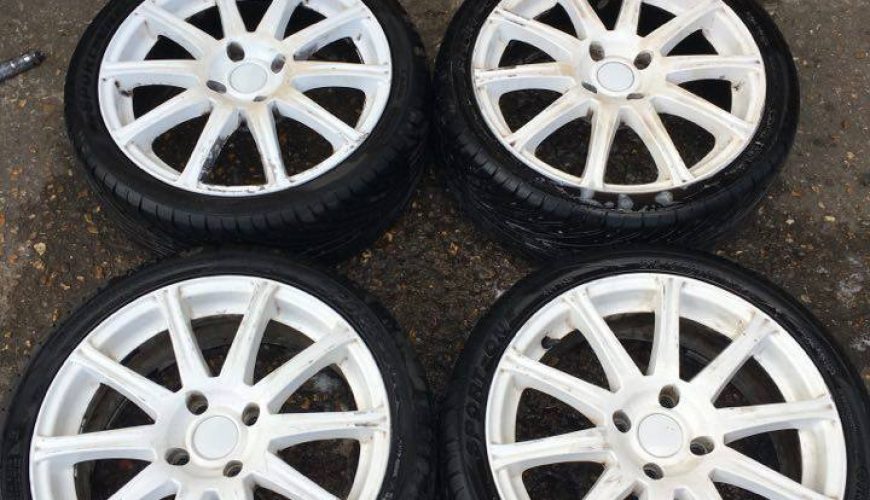 17″ ALLOY WHEELS / TYRES 4 X 108 – FORD