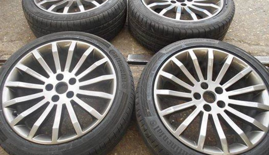 18" GENUINE IRMSCHER VAUXHALL ALLOY WHEELS / TYRES 5 X 110 FITMENT