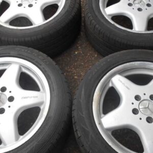 17" GENUINE AMG MERCEDES ALLOY WHEELS / TYRES