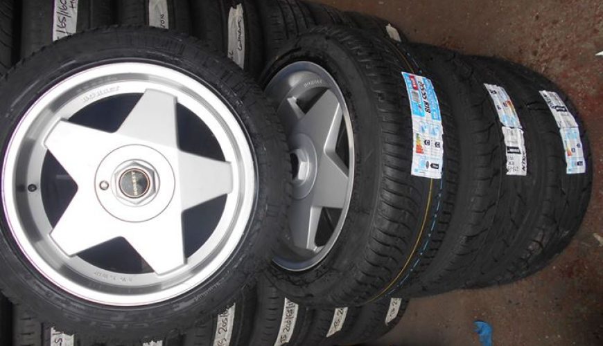 18" GENUINE BORBET A ALLOY WHEELS - VOLKSWAGEN T5 - 8.5 X 18