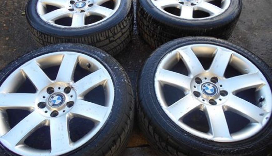 17″ GENUINE BMW STYLE 44 ALLOY WHEELS / TYRES