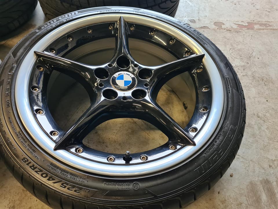 18" Genuine Bmw Z4 Split Rim Style 108 Alloy Wheels / Tyres - Image 3