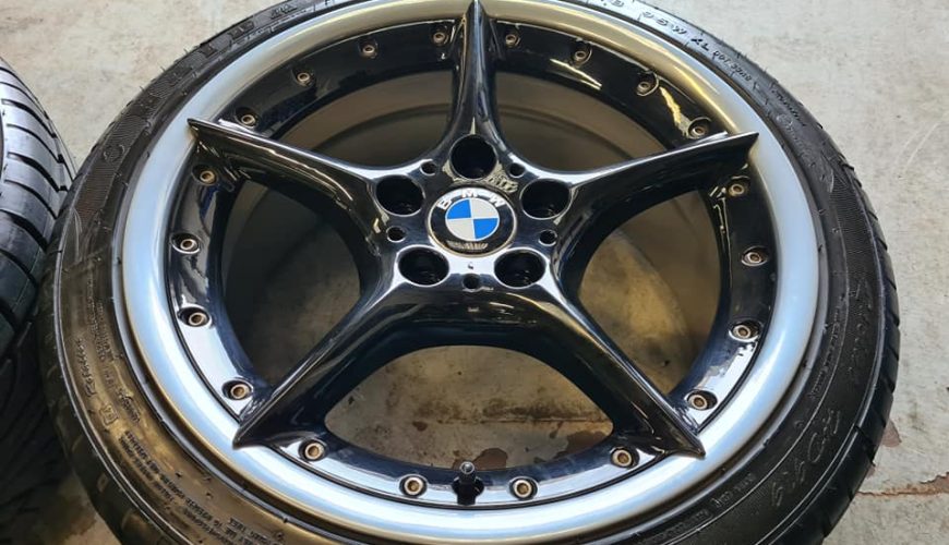 18" GENUINE BMW Z4 SPLIT RIM STYLE 108 ALLOY WHEELS / TYRES - Image 2