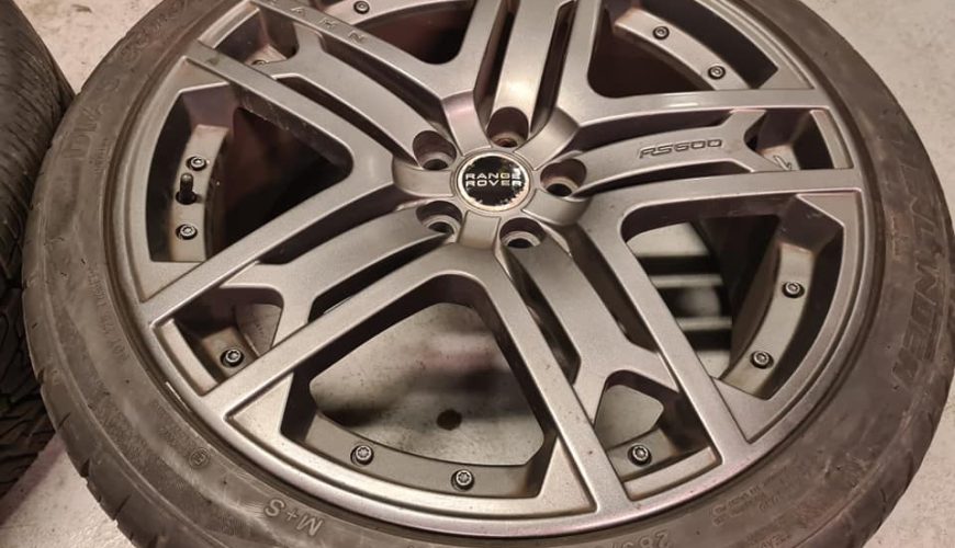 22" GENUINE KHAN RS600 ALLOY WHEELS / TYRES - RANGE ROVER - Image 4