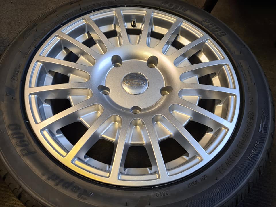 18" NEW FORD TRANSIT MOTORSPORT STYLE ALLOY WHEELS / TYRES