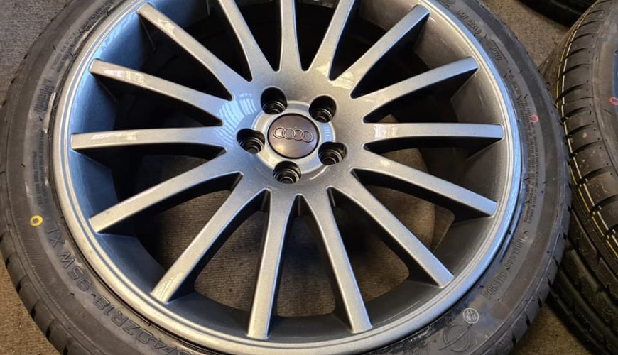 18" AUDI TT SPORT 240 STYLE ALLOY WHEELS / NEW TYRES - Image 2