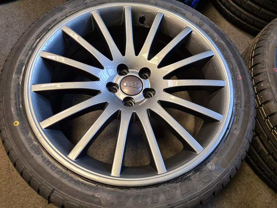 18" AUDI TT SPORT 240 STYLE ALLOY WHEELS / NEW TYRES
