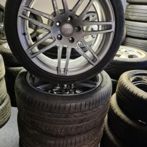 21" GENUINE AUDI S LINE ALLOY WHEELS / TYRES - 5 X 130 FITMENT