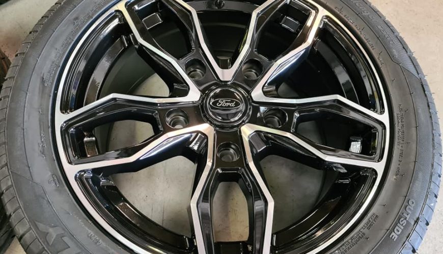 18 NEW FORD TRANSIT DAGEN ALLOY WHEELS / NEW TYRES - Image 2