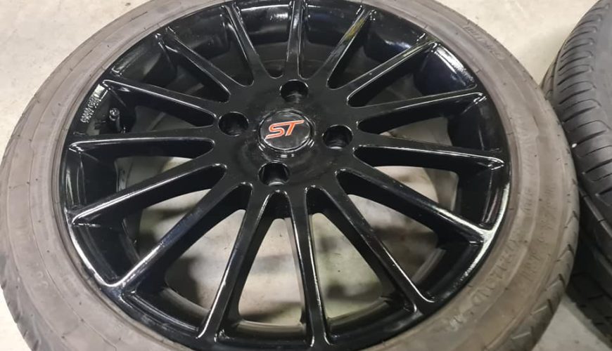 17" BORBET ALLOY WHEELS / TYRES - FORD - 4 X 108 FITMENT - Image 2