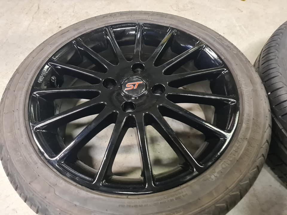 17" BORBET ALLOY WHEELS / TYRES - FORD - 4 X 108 FITMENT
