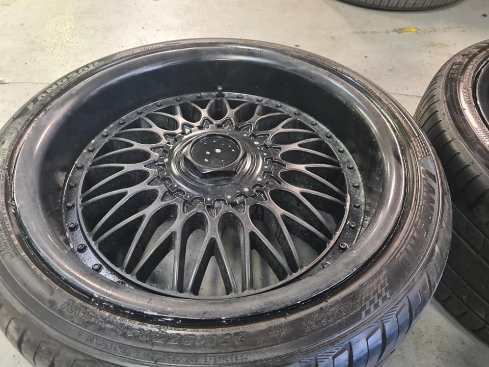 18" BBS STYLE ALLOY WHEELS / TYRES - BMW FITMENT - Image 2
