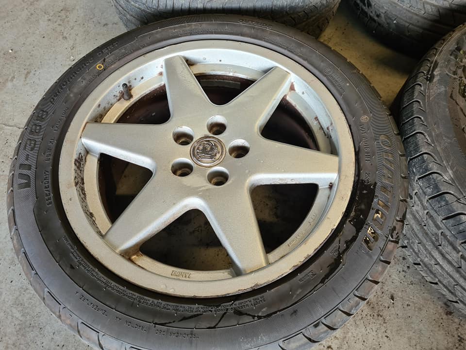 17" GENUINE VAUXHALL VECTRA GSI [HASE 1 ALLOY WHEELS / TYRES - Image 4