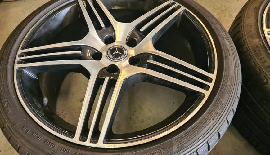19" MERCEDES AMG STYLE ALLOY WHEELS / TYRES - Image 2