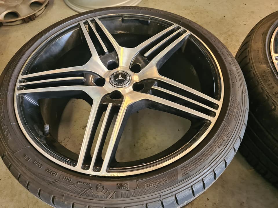 19" MERCEDES AMG STYLE ALLOY WHEELS / TYRES - Image 3