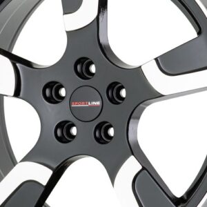 20" VOLKSWAGEN T5 T6 SPORTLINE STYLE ALLOY WHEELS / TYRES