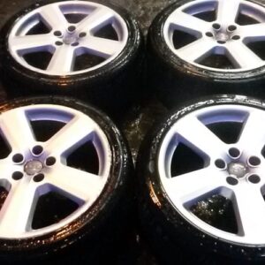 18" GENUINE AUDI RS6 STYLE ALLOY WHEELS / TYRES