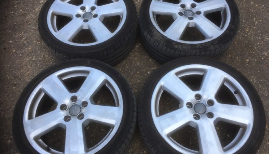 18" GENUINE AUDI RS6 STYLE ALLOY WHEELS / TYRES
