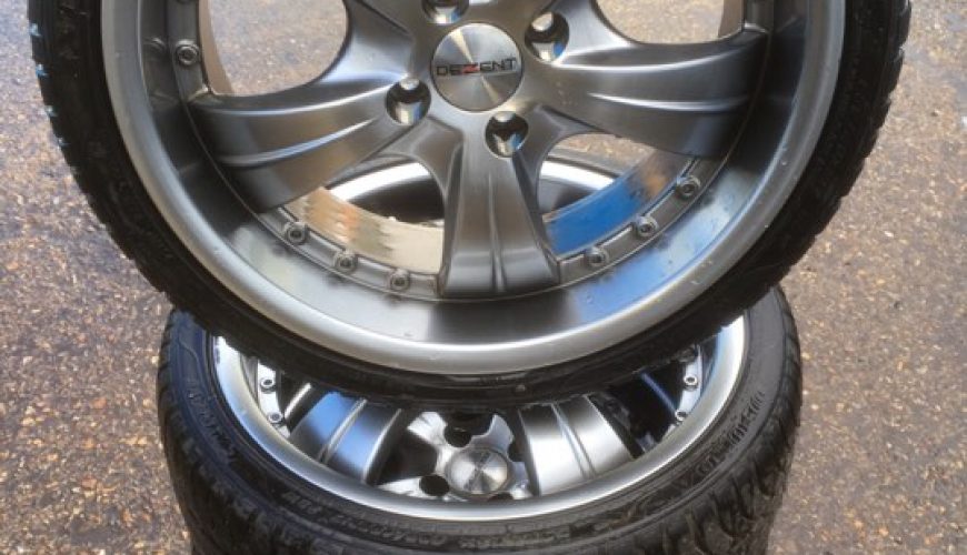 17″ DEZENT ALLOY WHEELS / TYRES – 4 X 100